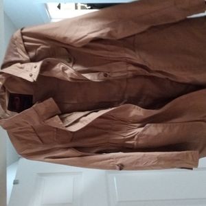 Yori New York Pea Coat  w/ 6pockets XS/S Light Brown